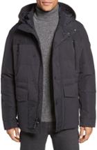 Men's Michael Kors Hooded Down Jacket - Blue