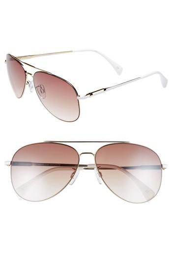 Women's Seafolly Hiva Oa 58mm Aviator Sunglasses -