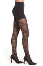 Women's Spanx Lovely Lace Shaper Tights, Size A - Black