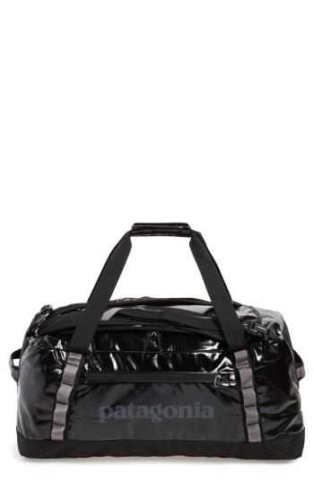 Men's Patagonia Black Hole Water Repellent Duffel Bag - Black