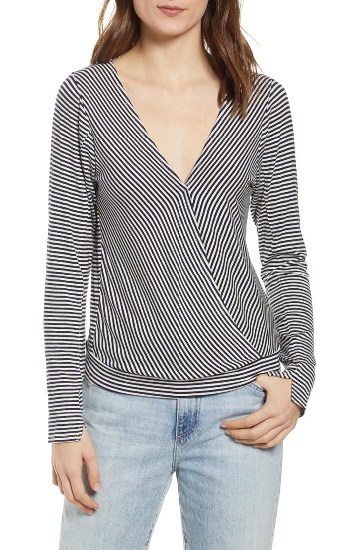Women's Pst By Project Social T Surplice Top - Blue