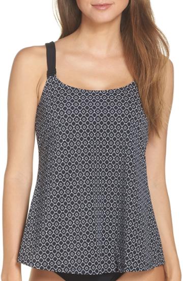 Women's Amoena Ayon Pocketed A-line Tankini Top