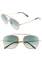 Women's Spektre Montana 56mm Gradiant Sunglasses - Matte Gold/ Gradient Green
