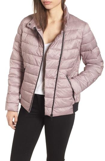 Women's Bernardo Melange Stretch Jacket - Pink