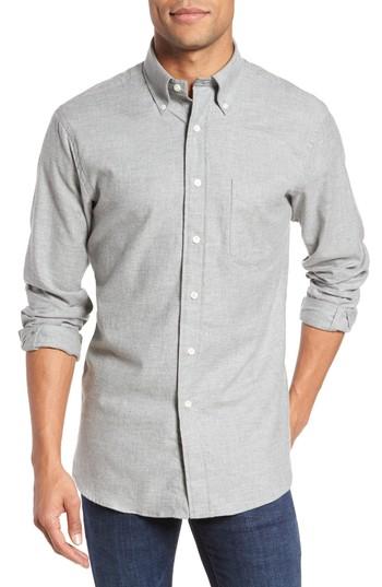 Men's New England Shirt Co. Slim Fit Sport Shirt - Grey