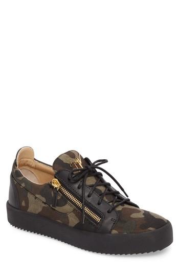 Men's Giuseppe Zanotti Camo Sneaker