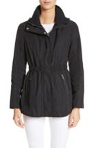 Women's Moncler Disthene Water Resistant Hooded Jacket - Black