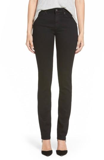 Women's Ag Harper Slim Straight Leg Jeans - Black