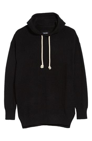 Men's Zanerobe Towel Knit Hoodie, Size - Black