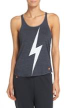 Women's Aviator Nation Bolt Tank - Black