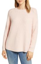 Women's Lou & Grey Shirttail Cotton Blend Sweater - Pink