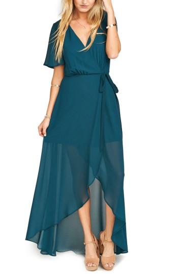 Women's Show Me Your Mumu Sophia Wrap Dress - Green