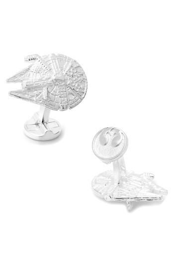 Men's Cufflinks, Inc. Star Wars(tm) Millennium Falcon Cuff Links