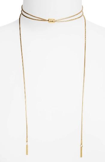 Women's Madewell Bolo Wrap Necklace