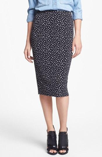 Vince Camuto Midi Tube Skirt (regular &