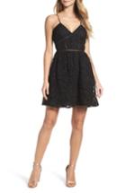 Women's Bb Dakota Sutton Lace Fit & Flare Dress - Black