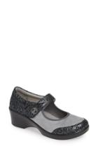 Women's Alegria By Pg Lite Maya Mary Jane Pump -9.5us / 39eu - Grey