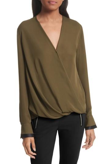 Women's Rag & Bone Victor Silk Blouse