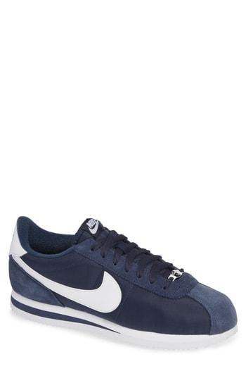 Men's Nike Cortez Basic Nylon Sneaker M - Blue