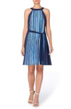 Women's Catherine Catherine Malandrino Chazz Stripe A-line Dress