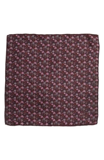 Women's Marc Jacobs Floral Silk Bandana, Size - Purple