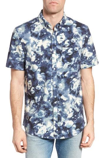 Men's Front Street Chase Slim Fit Print Sport Shirt
