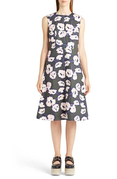 Women's Marni Whisper Print Cotton Dress