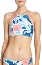Women's Seafolly Tropical Vacay High Neck Bikini Top Us / 12 Au - White