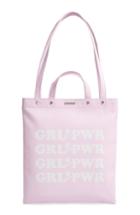 Rebecca Minkoff Girl Power North/south Leather Tote - Purple