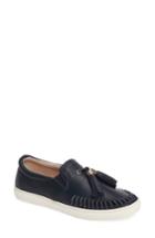 Women's Jslides Cheyenne Tasseled Slip-on Sneaker .5 M - Blue