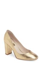 Women's Louise Et Cie Jianna Stacked Heel Pump W - Metallic