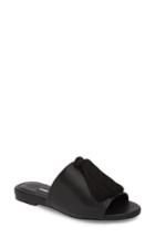 Women's Charles David Sashay Tasseled Slide Sandal M - Black