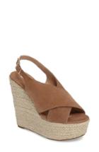 Women's Steve Madden Rayla Platform Wedge Sandal .5 M - Brown