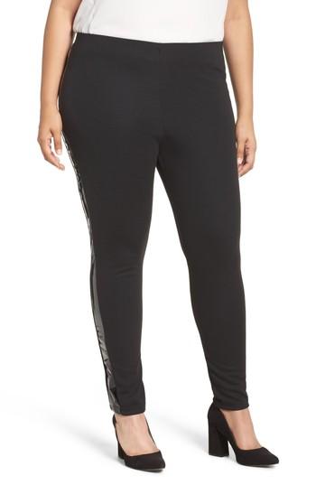 Women's Lost Ink Skinny Pant With Vinyl Seam