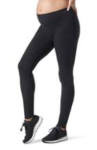 Women's Blanqi Sportsupport Hipster Cuffed Support Maternity/postpartum Leggings - Black