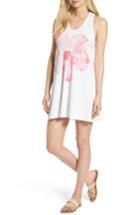 Women's Sundry Hibiscus Racerback Cotton Dress