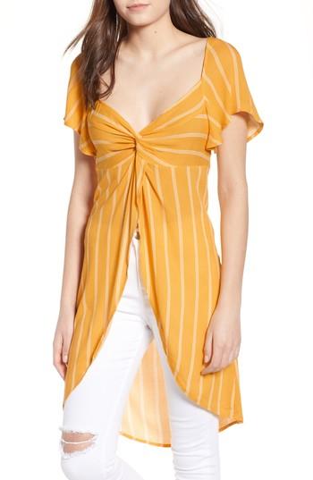 Women's Leith Portrait Tunic - Yellow