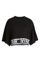 Women's Ivy Park Logo Tape Boxy Tee - Black