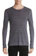 Men's John Varvatos Collection Silk & Cashmere Crewneck Sweater - Purple