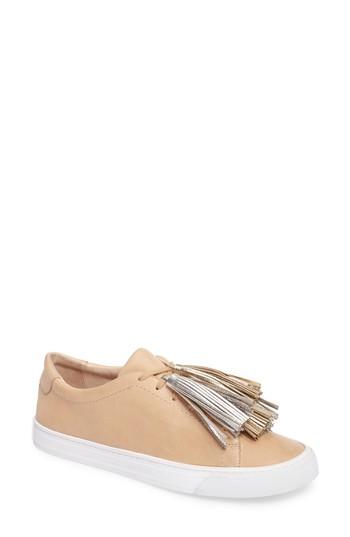 Women's Loeffler Randall Logan Sneaker M - Beige