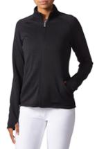 Women's Adidas Zip Jacket - Black