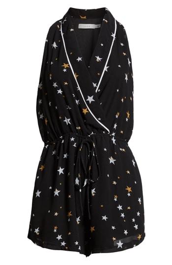 Women's Star Print Romper