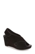 Women's Johnston & Murphy 'tori' Wedge Sandal .5 M - Black