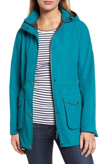 Women's Barbour Studland Waterproof Jacket Us / 18 Uk - Blue