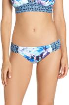 Women's Tommy Bahama Aqua Petals Reversible Hipster Bikini Bottoms