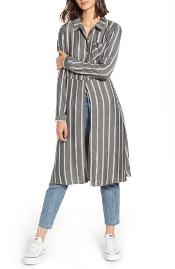 Women's Lira Clothing Avery Stripe Tunic - Black