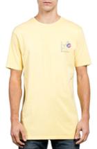 Men's Volcom Vco Happy Time Graphic T-shirt - Yellow