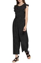 Women's Sanctuary Antonella Print Jumpsuit, Size - Black