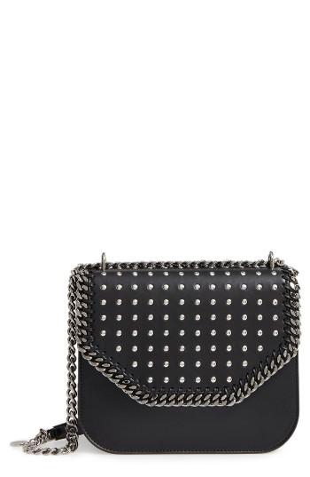 Stella Mccartney Fallabella Box Faux Leather Crossbody Bag -