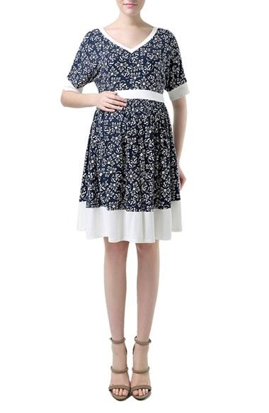 Women's Kimi And Kai 'aleiah' Fit & Flare Maternity Dress